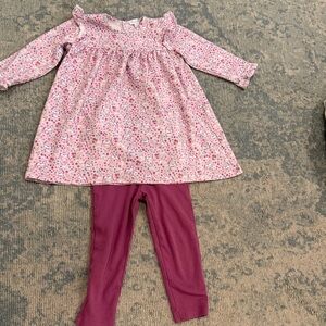 Kissy Kissy 2T Unicorn Tunic and Leggings